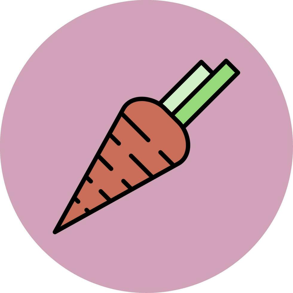 wortel vector icoon