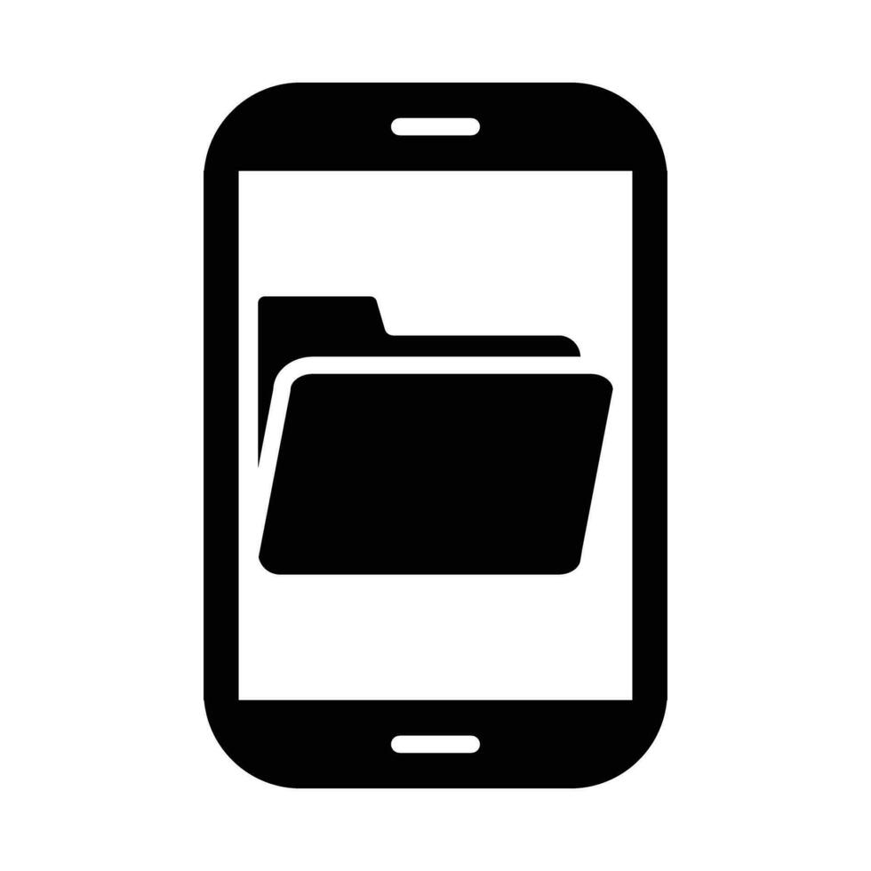 mobiel vector glyph icoon voor persoonlijk en reclame gebruiken.