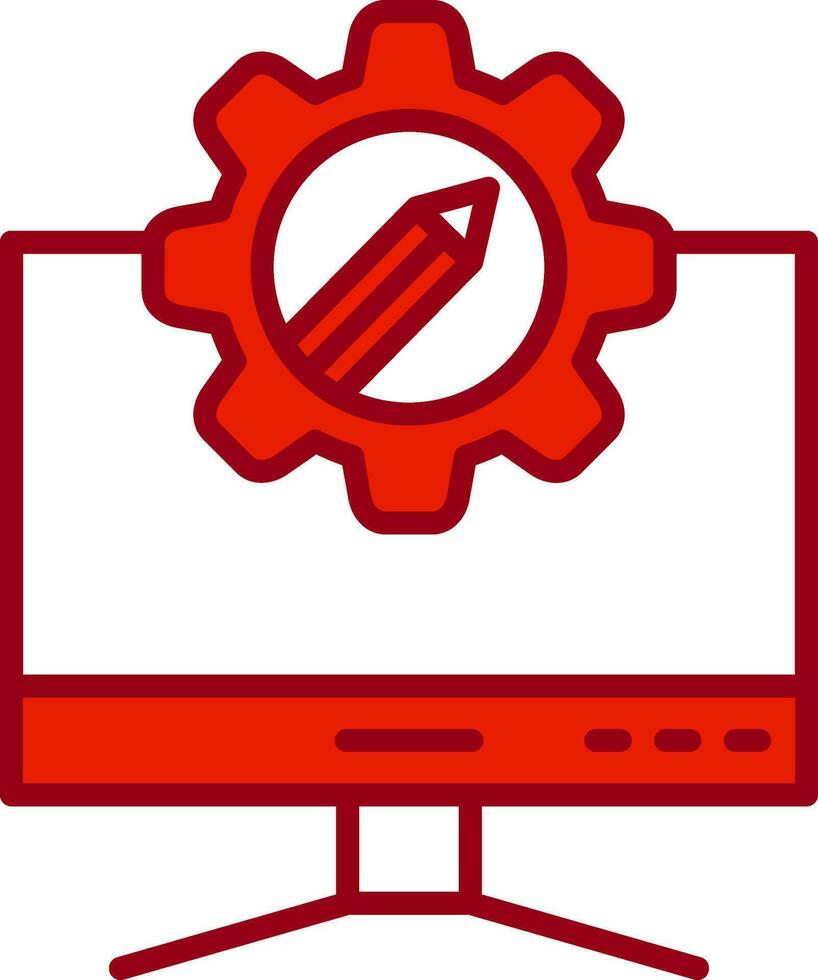 computer vector pictogram