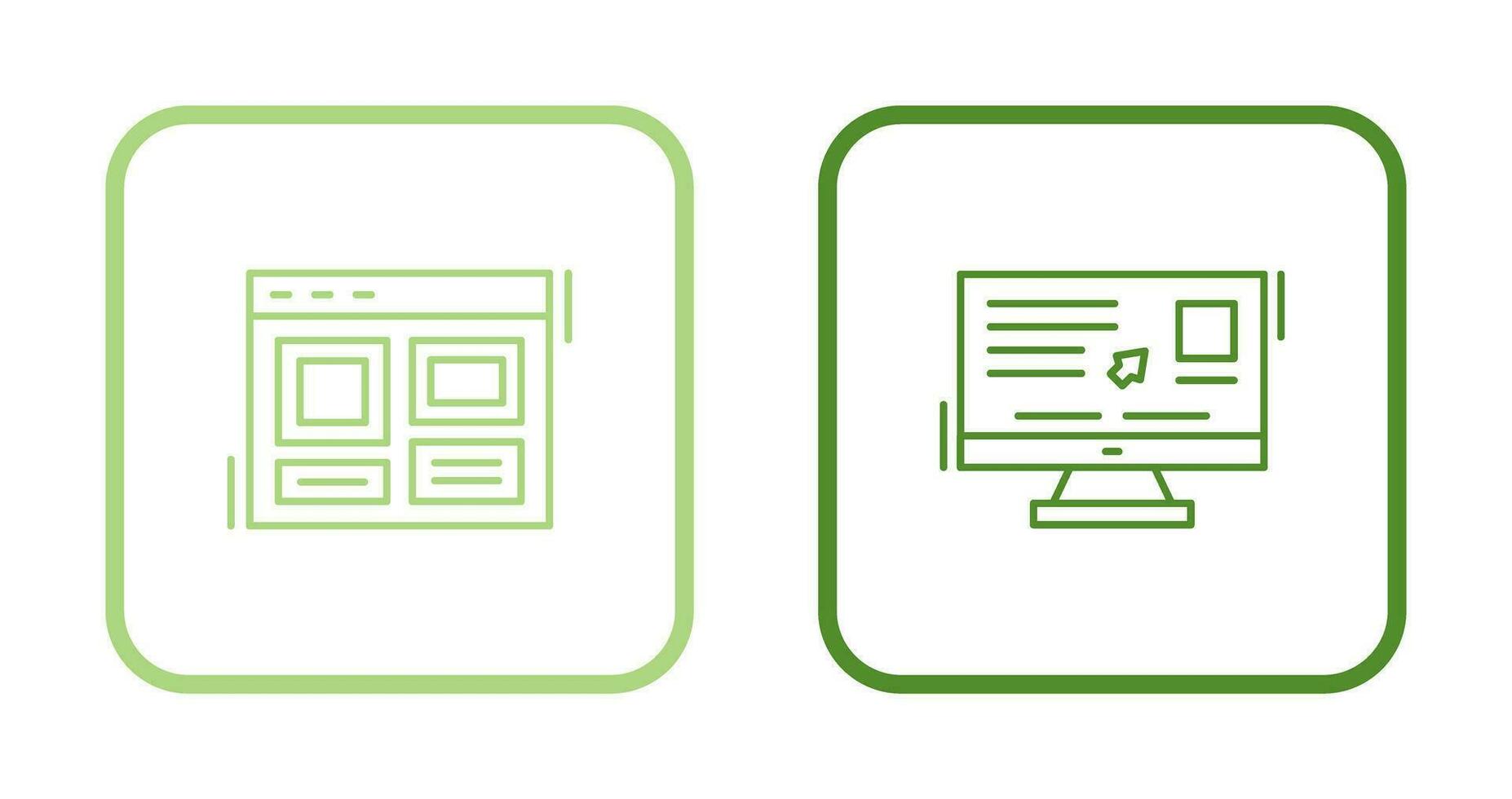 lay-out en bruikbaarheid icoon vector