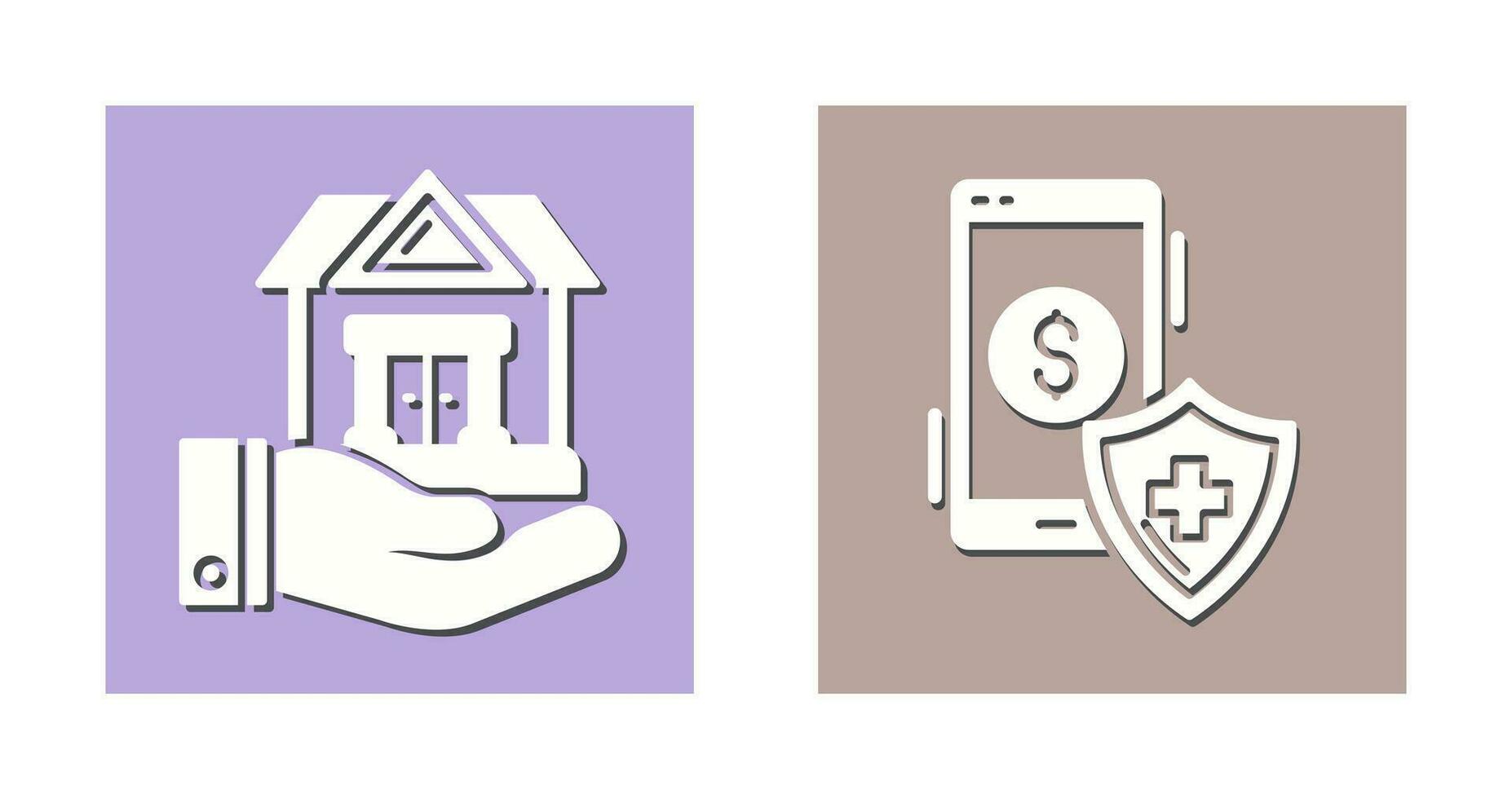 huis en smartphone icoon vector