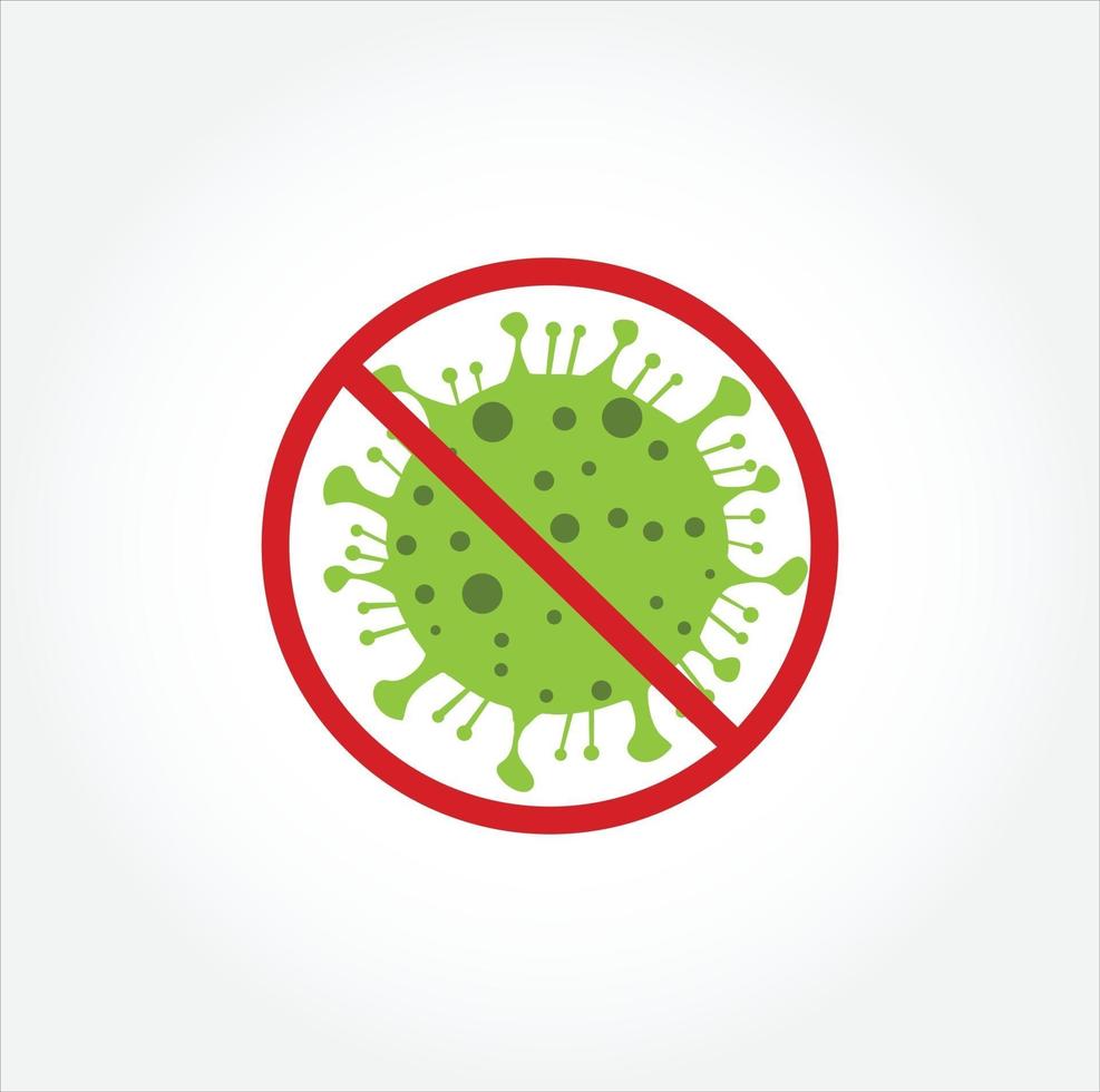 stop corona virus 2020 ontwerp achtergrondbanner. covid 19-ncp-poster vector
