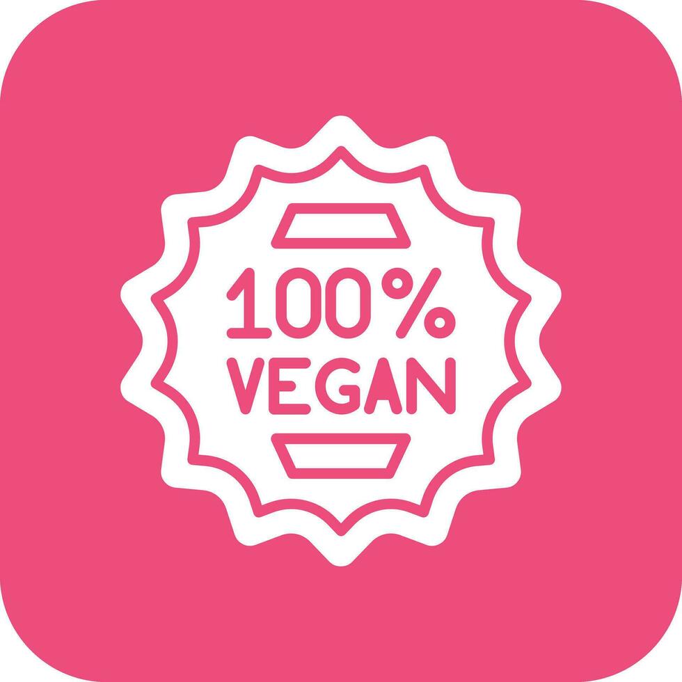 allemaal veganistisch producten vector icoon