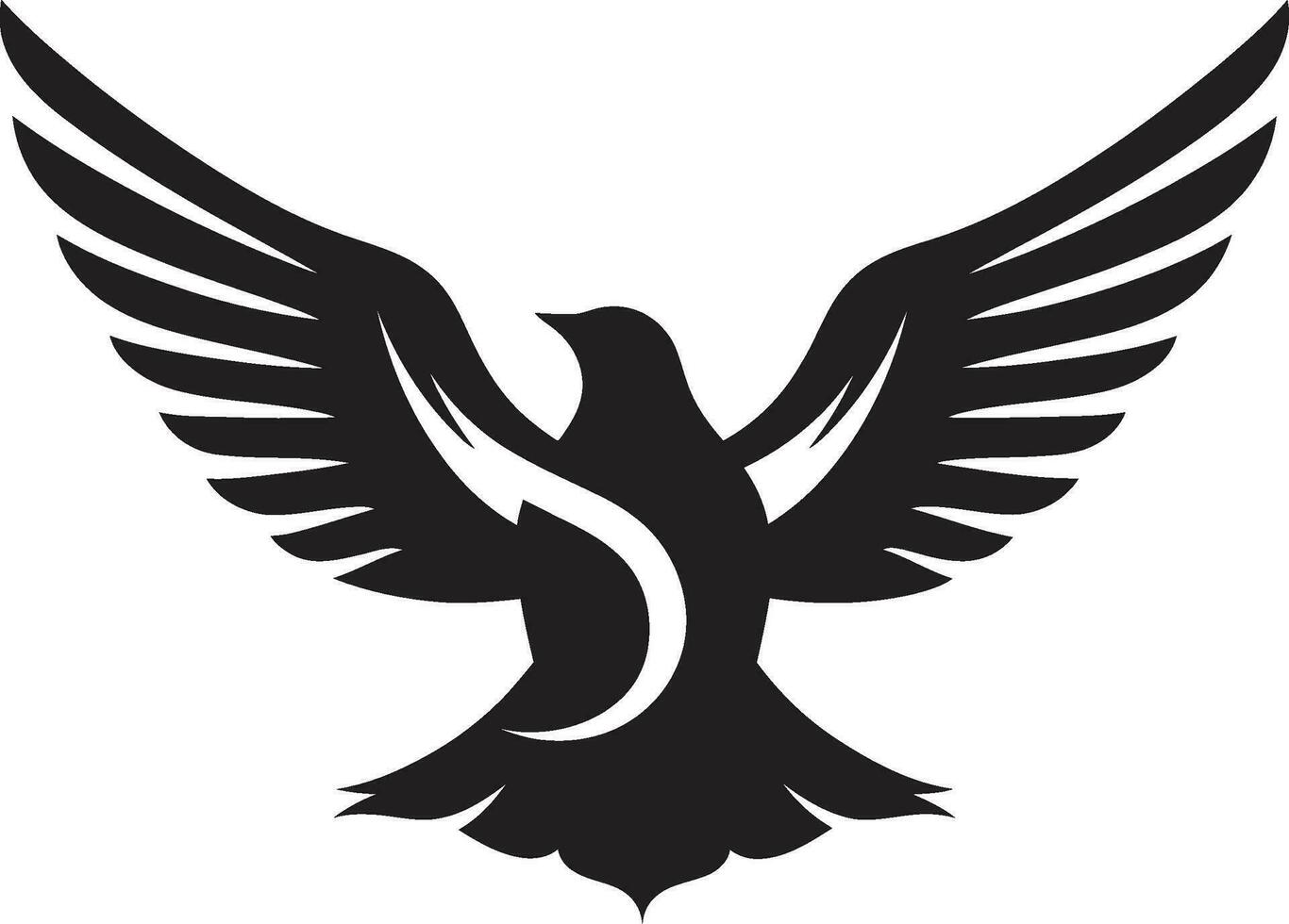 zwart duif vector logo met meetkundig achtergrond een scherp en modern ontwerp zwart duif vector logo met hand- getrokken achtergrond een persoonlijk en uniek ontwerp