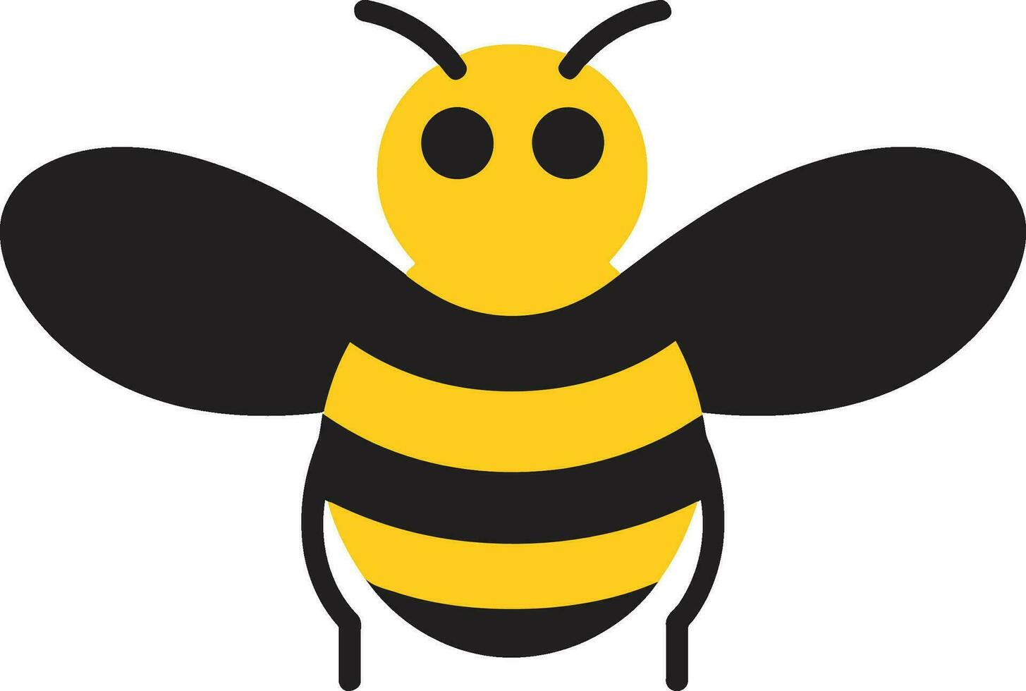 honing bij dynastie heraldiek bijenkorf stam symbool vector