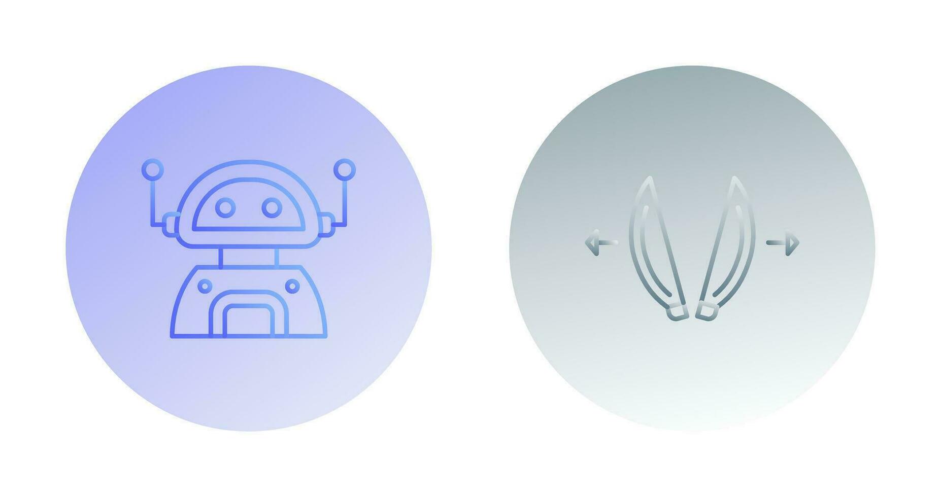 robot en speellast icoon vector