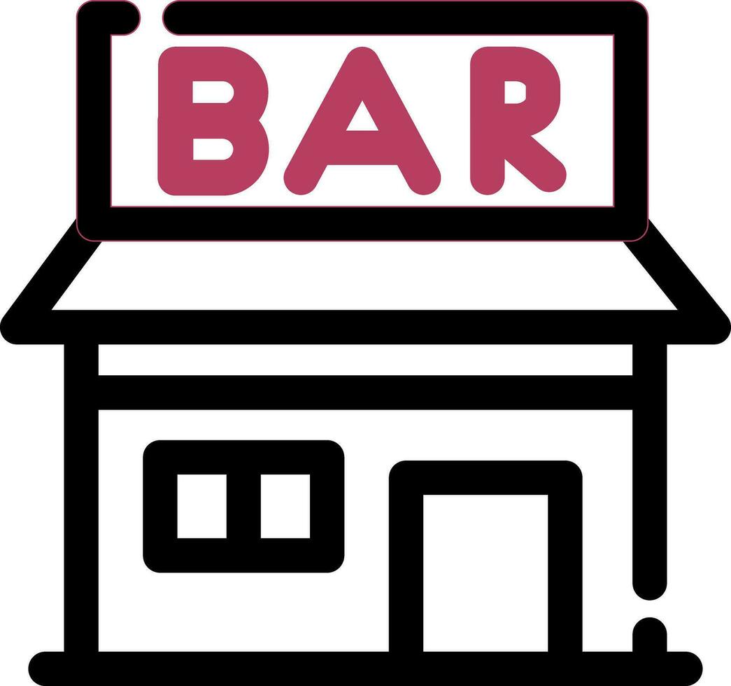 bar creatief icoon ontwerp vector