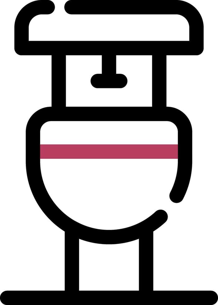 toilet creatief icoon ontwerp vector