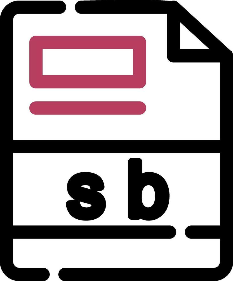 sb creatief icoon ontwerp vector