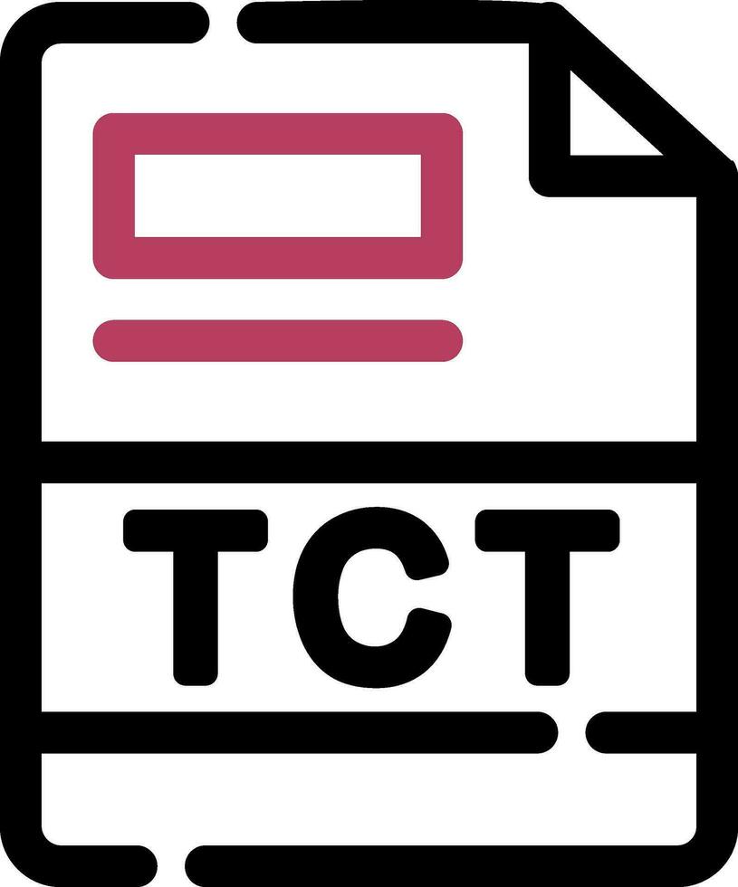 tct creatief icoon ontwerp vector