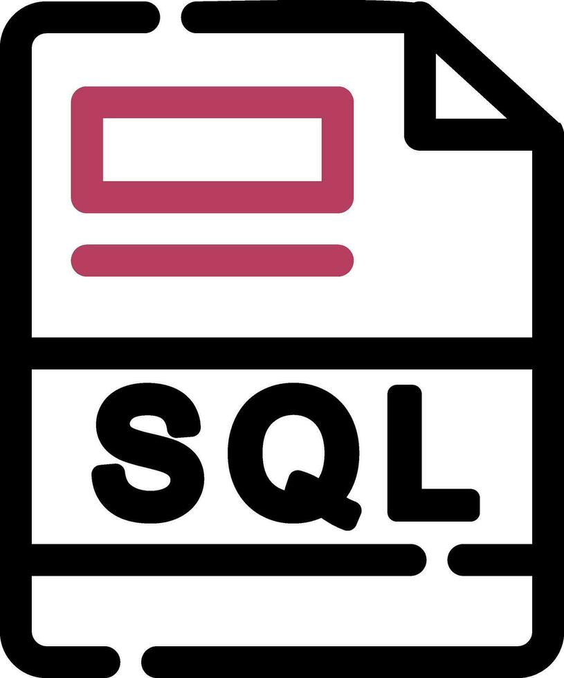 sql creatief icoon ontwerp vector