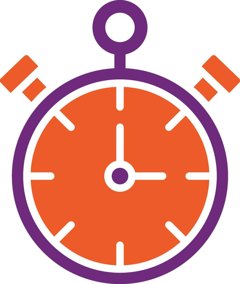 stopwatch vector pictogram ontwerp illustratie