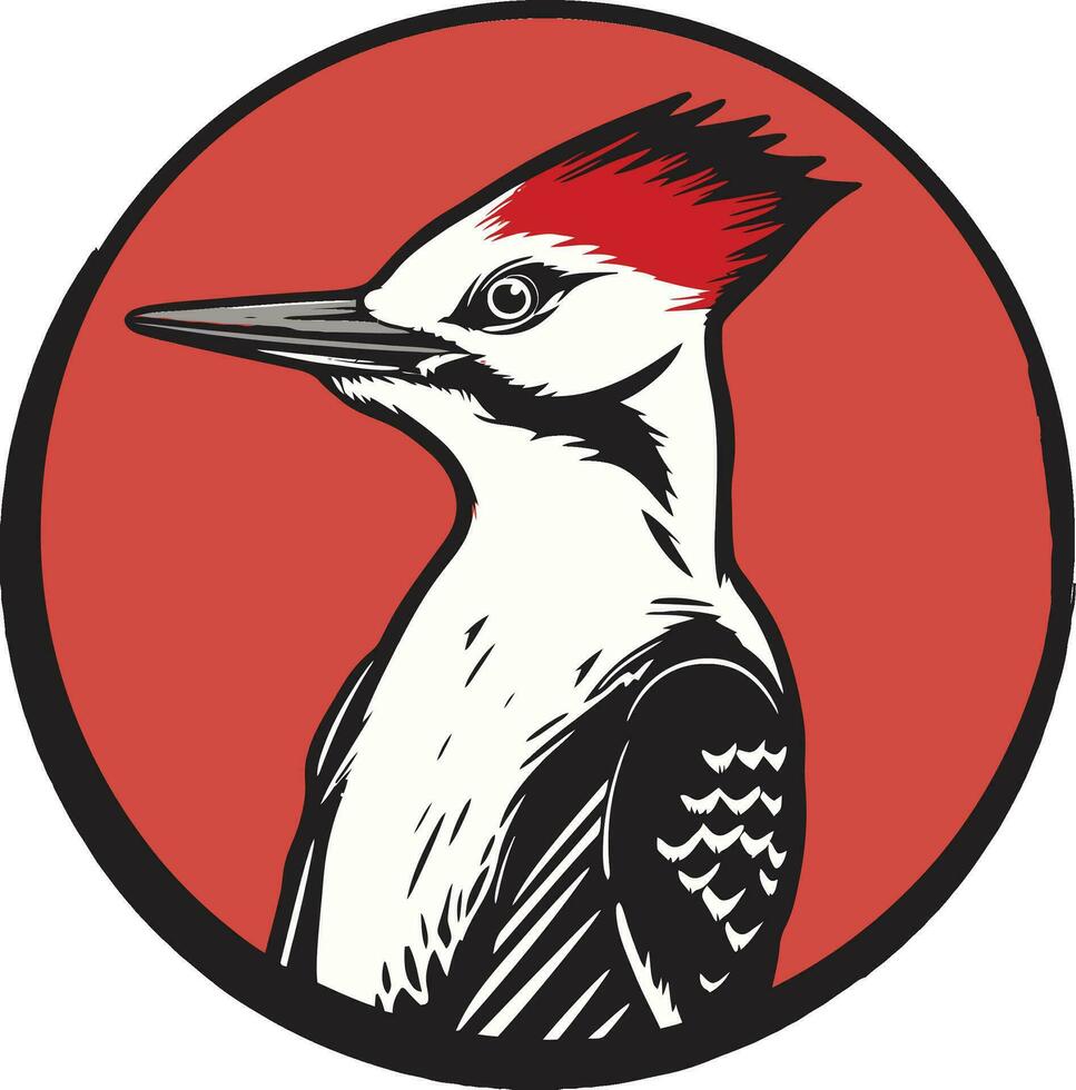 zwart specht vogel logo een logo dat zullen helpen u boost verkoop zwart specht logo een logo dat zullen helpen u toenemen uw omzet vector
