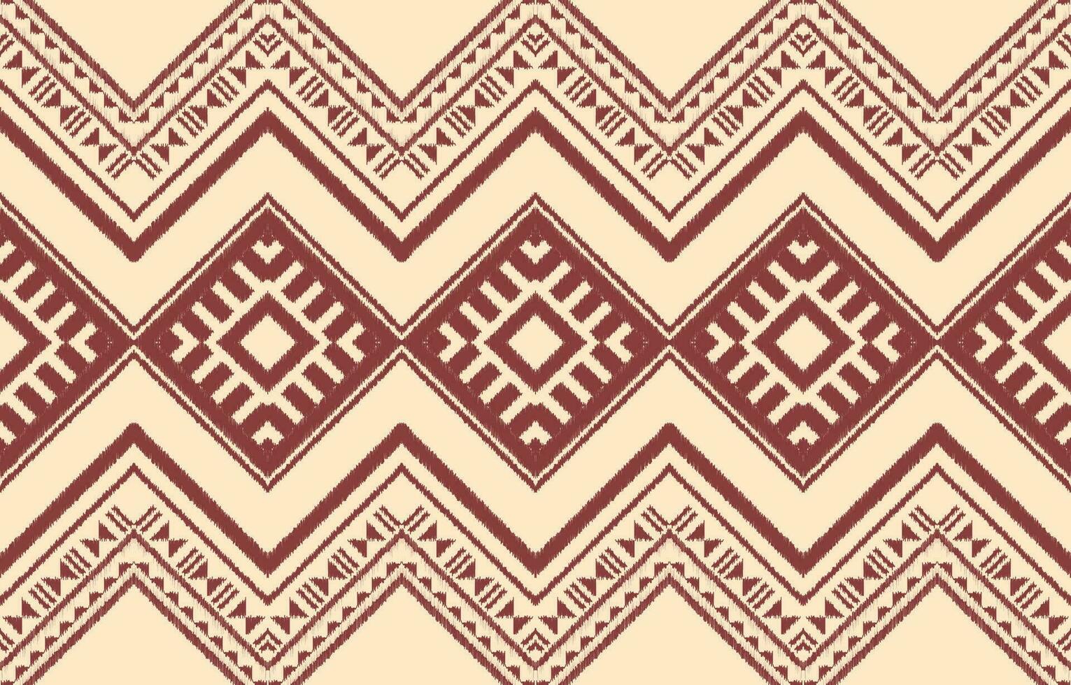 etnisch abstract ikat kunst. aztec ornament afdrukken. meetkundig etnisch patroon naadloos kleur oosters. ontwerp voor achtergrond ,gordijn, tapijt, behang, kleding, inpakken, batik, vector illustratie.