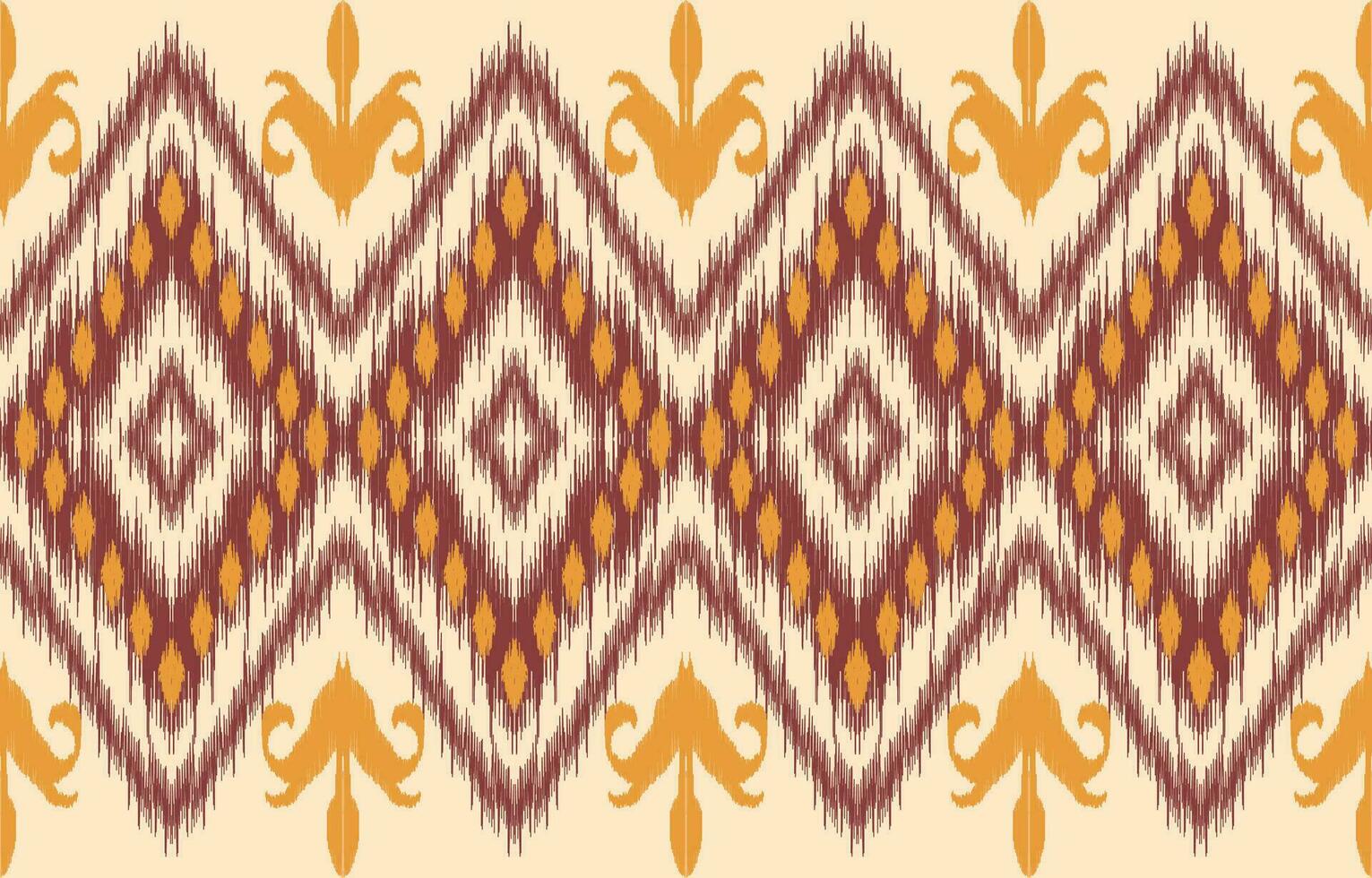 etnisch abstract ikat kunst. aztec ornament afdrukken. meetkundig etnisch patroon naadloos kleur oosters. ontwerp voor achtergrond ,gordijn, tapijt, behang, kleding, inpakken, batik, vector illustratie.