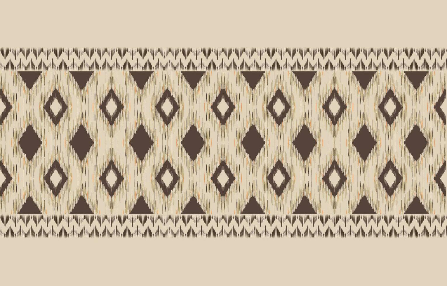 etnisch abstract ikat kunst. aztec ornament afdrukken. meetkundig etnisch patroon naadloos kleur oosters. ontwerp voor achtergrond ,gordijn, tapijt, behang, kleding, inpakken, batik, vector illustratie.