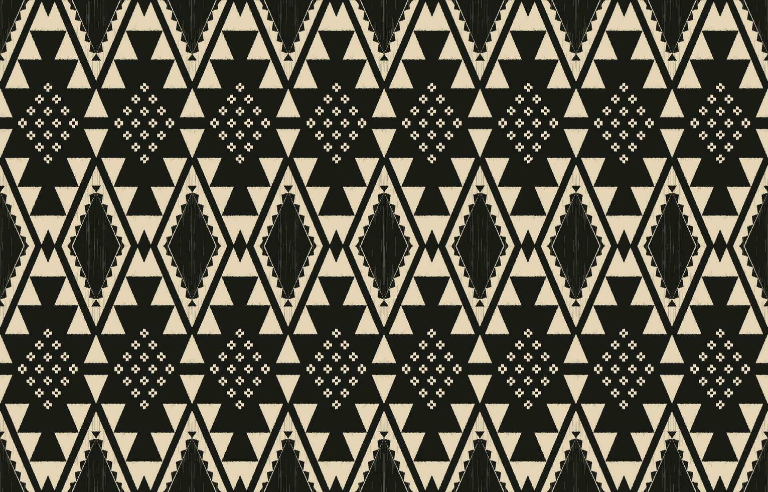 etnisch abstract ikat kunst. aztec ornament afdrukken. meetkundig etnisch patroon naadloos kleur oosters. ontwerp voor achtergrond ,gordijn, tapijt, behang, kleding, inpakken, batik, vector illustratie.