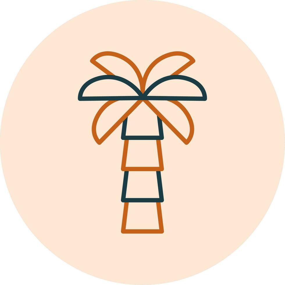 palm boom vector icoon