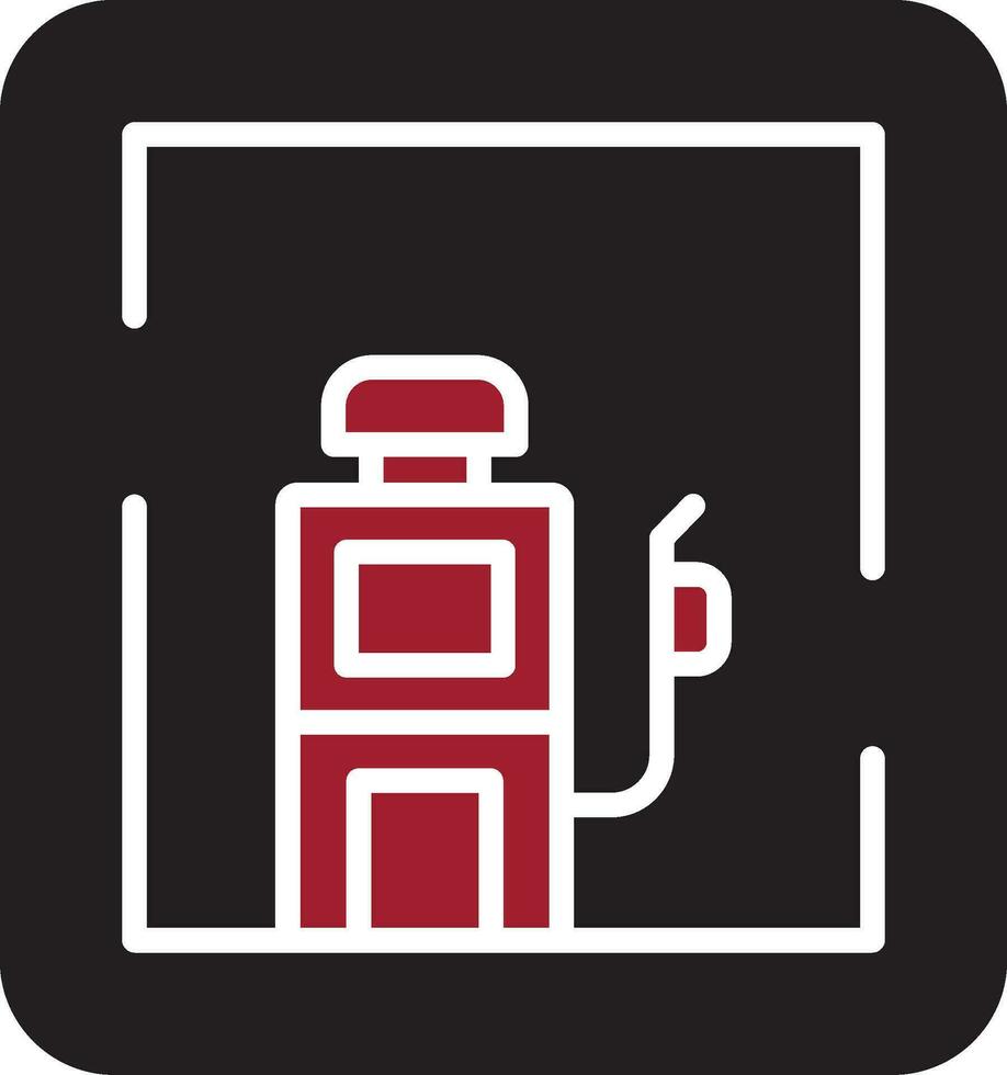 gas- station teken vector icoon