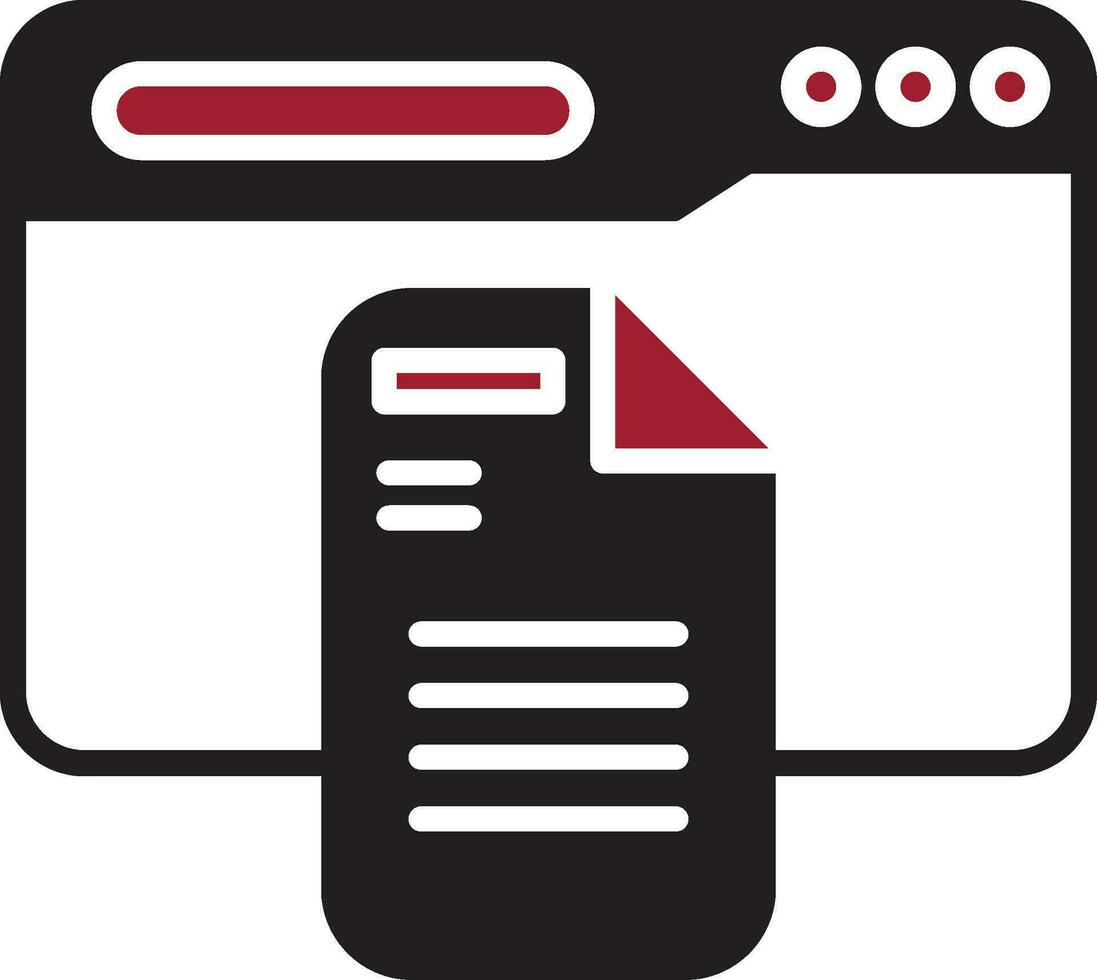 document vector pictogram