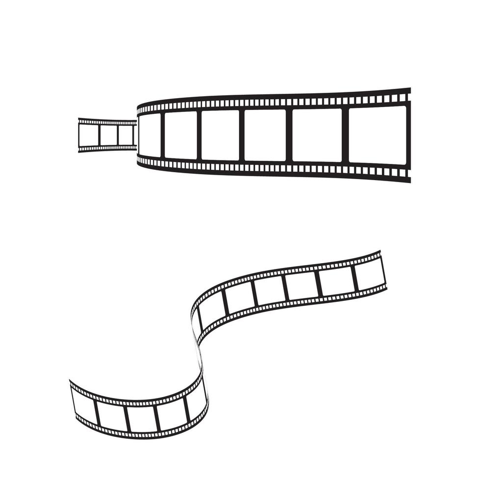 abstracte film pictogram vectorillustratie vector