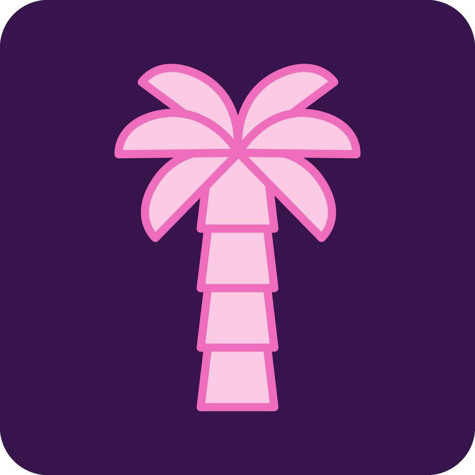 palm boom vector icoon