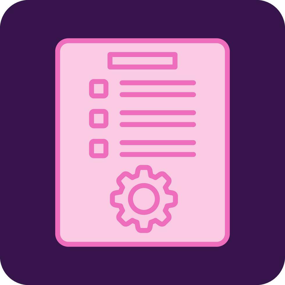 document vector pictogram