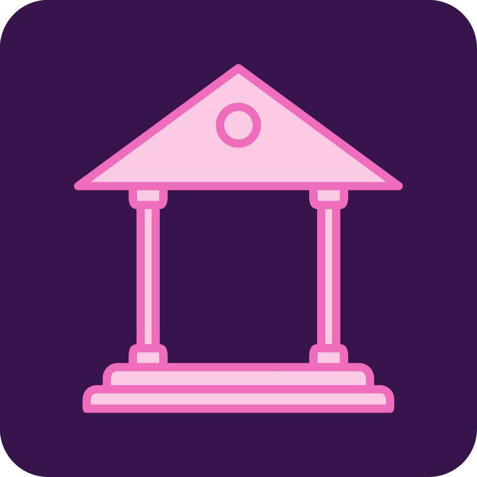 bank vector pictogram