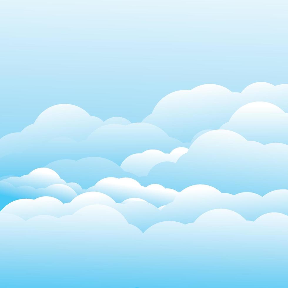 wolk sjabloon vector