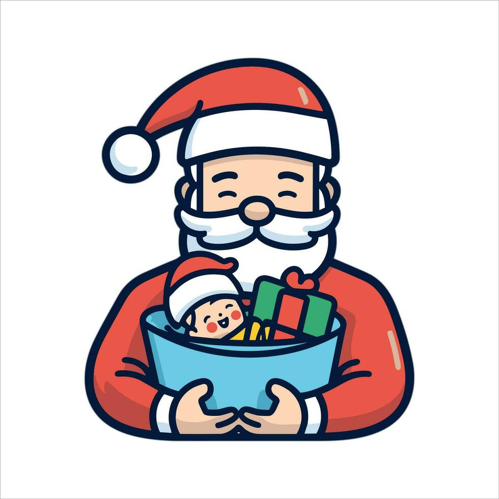 kerst vectorillustratie vector