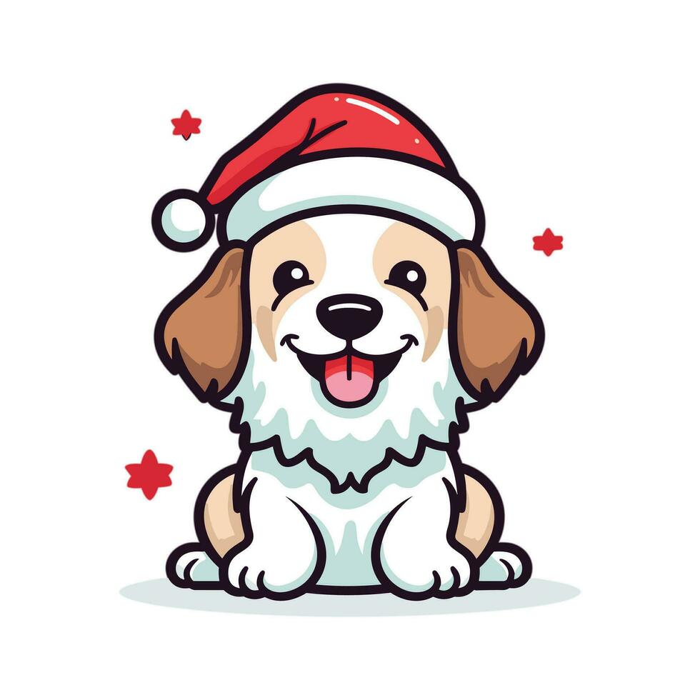 schattig hond uitgeven tijd binnenshuis vector