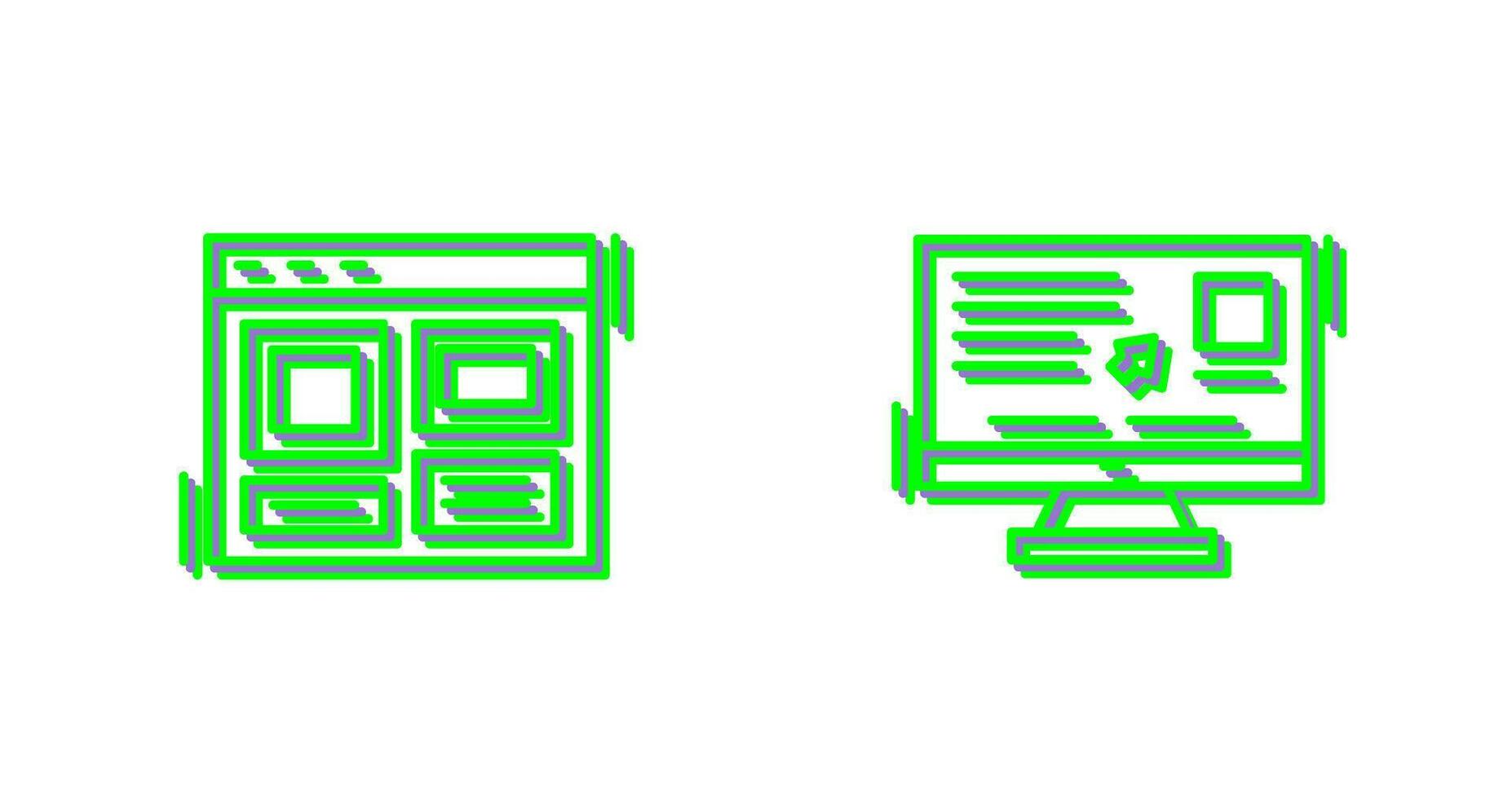 lay-out en bruikbaarheid icoon vector