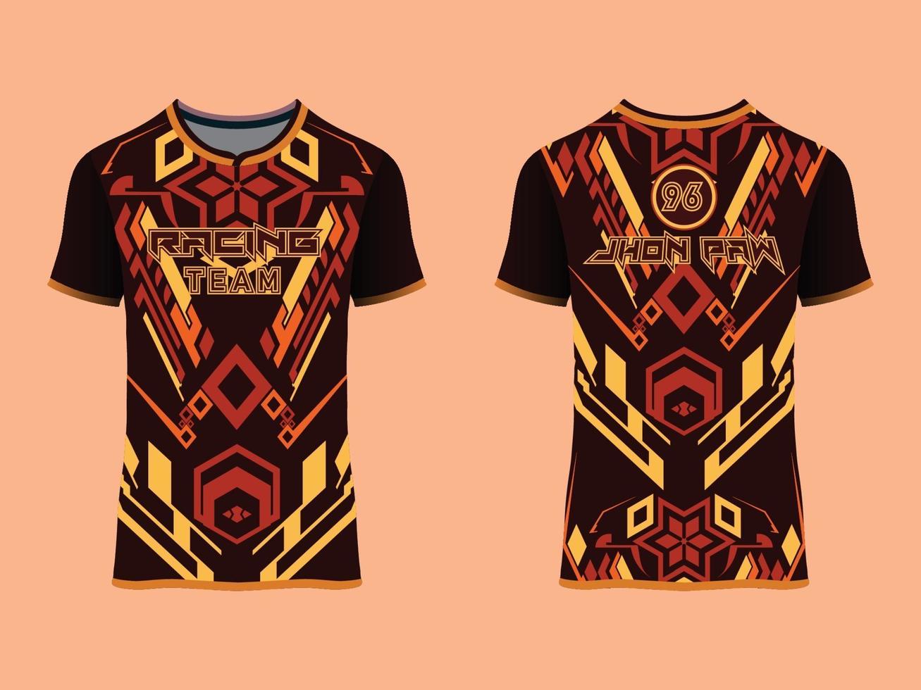 sportkleding abstract raceontwerp vector