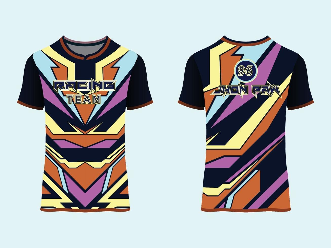 sportkleding abstract raceontwerp vector