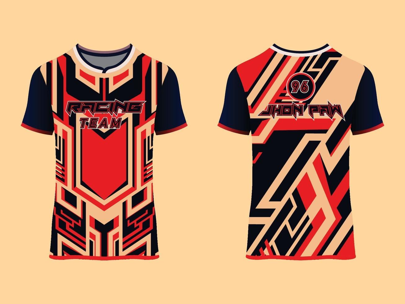 sportkleding abstract raceontwerp vector