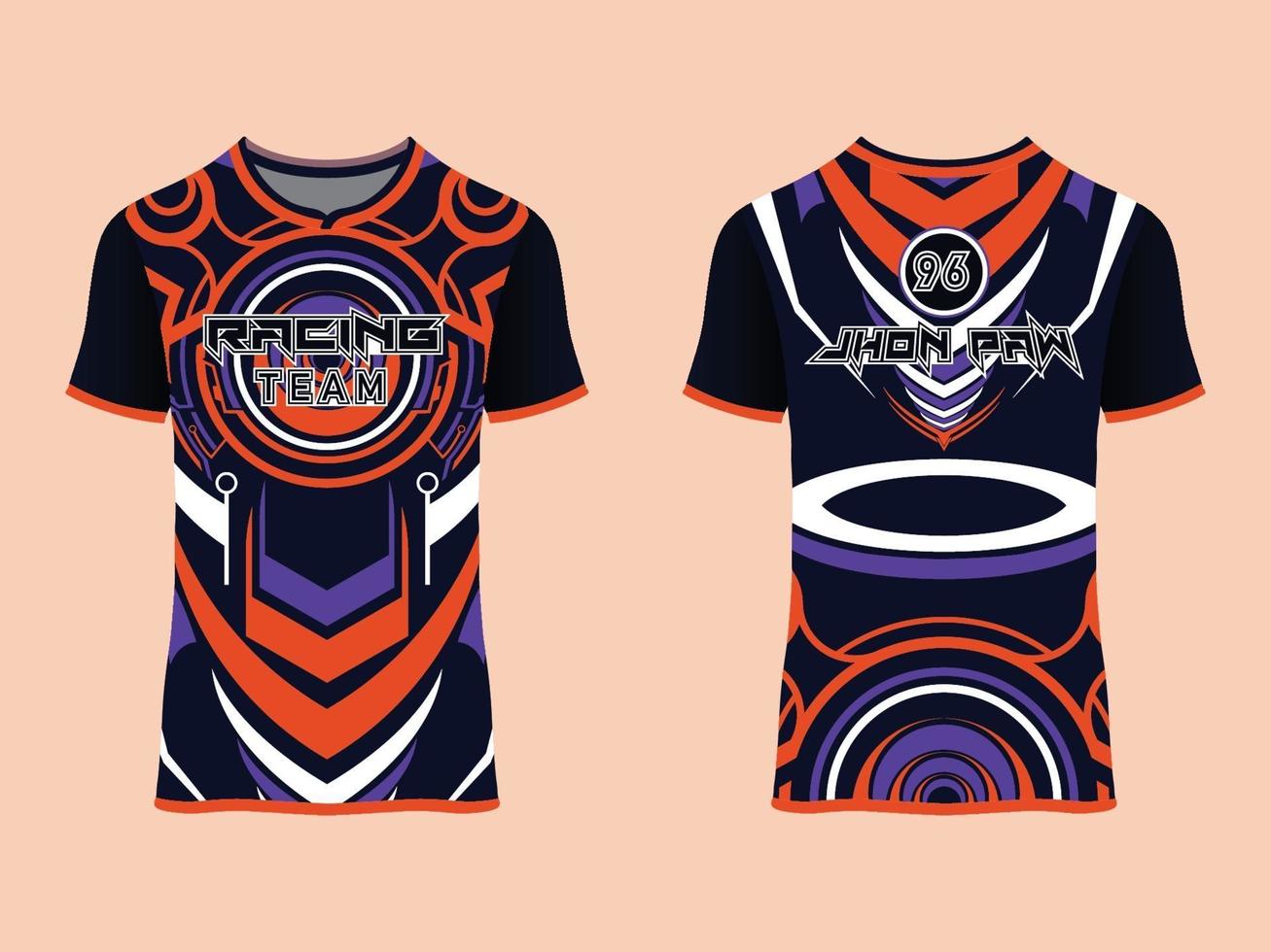 sportkleding abstract raceontwerp vector