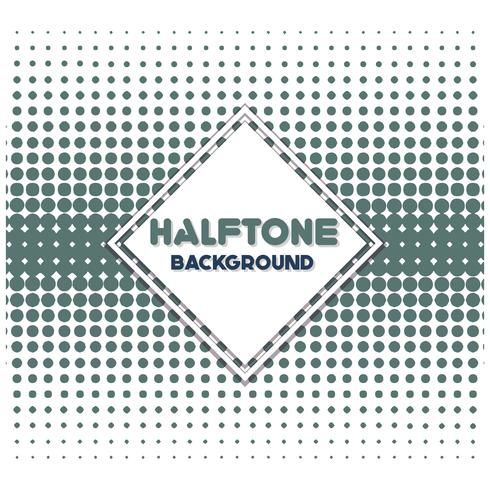 Vintage halftone stijl achtergrond ontwerpsjabloon vector