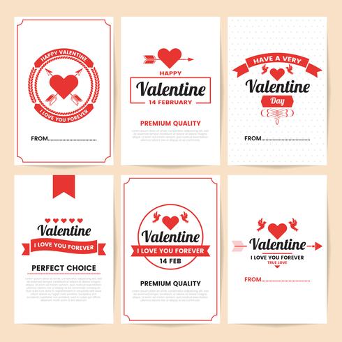 Valentine-sjabloonbanner Vectorachtergrond voor banner vector