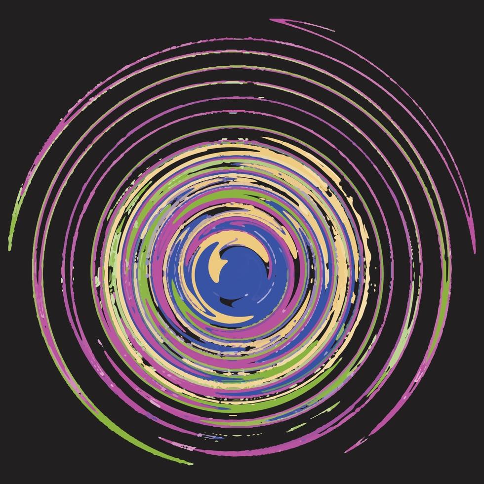 abstracte elementen wervelen vector