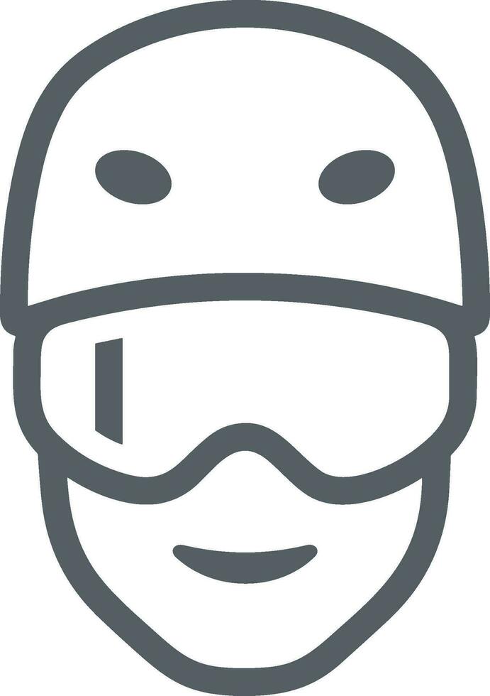 veiligheid helm icoon symbool beeld vector. illustratie van de hoofd beschermer industrieel ingenieur arbeider ontwerp beeld vector