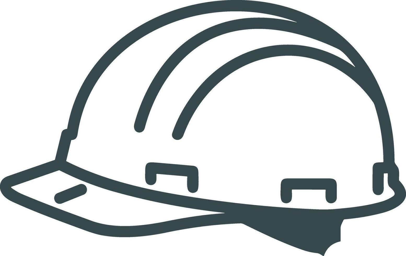 veiligheid helm icoon symbool beeld vector. illustratie van de hoofd beschermer industrieel ingenieur arbeider ontwerp beeld vector