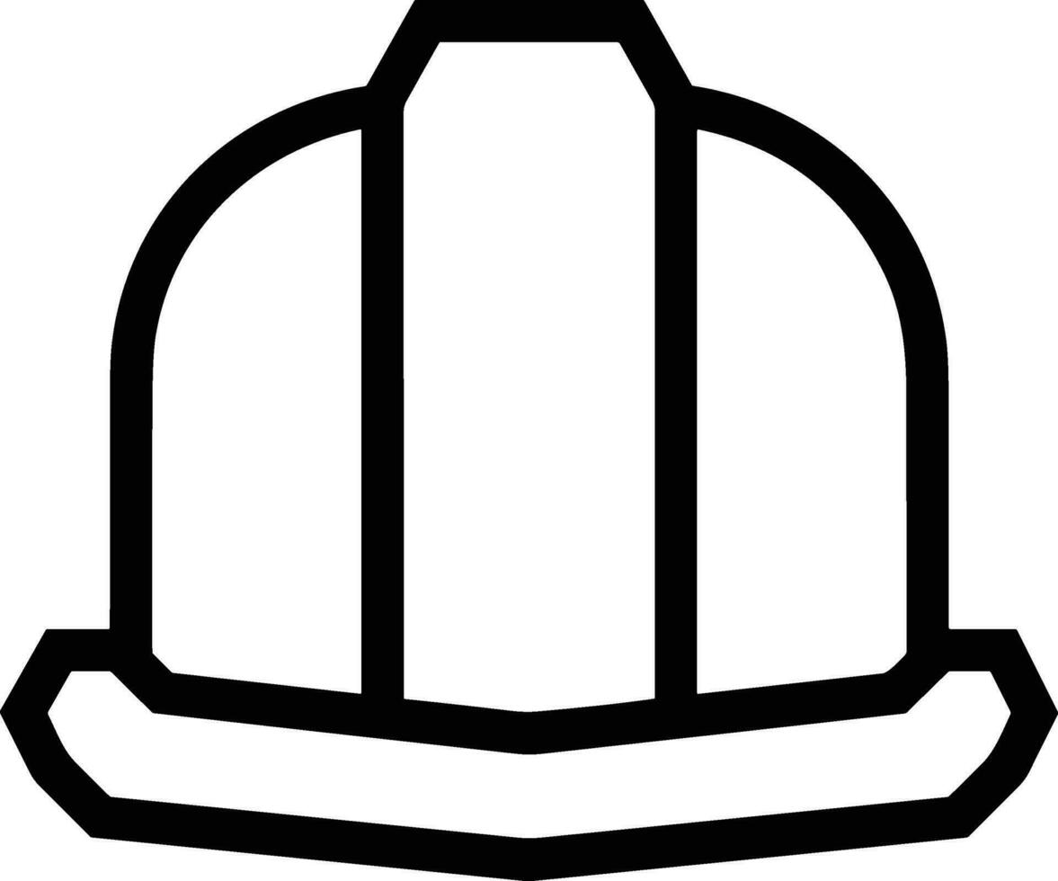 veiligheid helm icoon symbool beeld vector. illustratie van de hoofd beschermer industrieel ingenieur arbeider ontwerp beeld vector