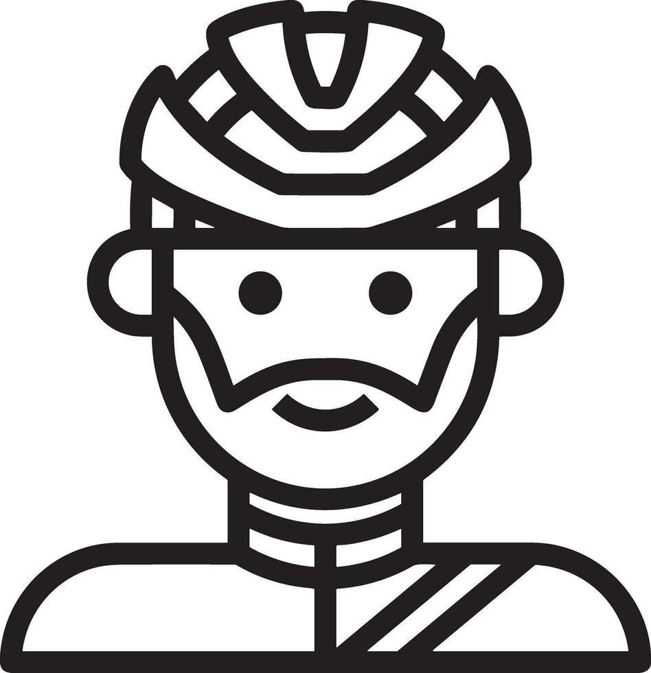 veiligheid helm icoon symbool beeld vector. illustratie van de hoofd beschermer industrieel ingenieur arbeider ontwerp beeld vector