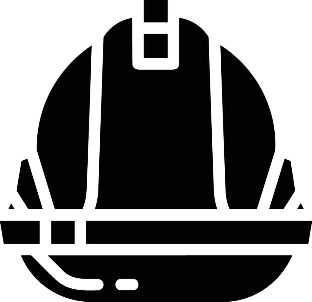 veiligheid helm icoon symbool beeld vector. illustratie van de hoofd beschermer industrieel ingenieur arbeider ontwerp beeld vector