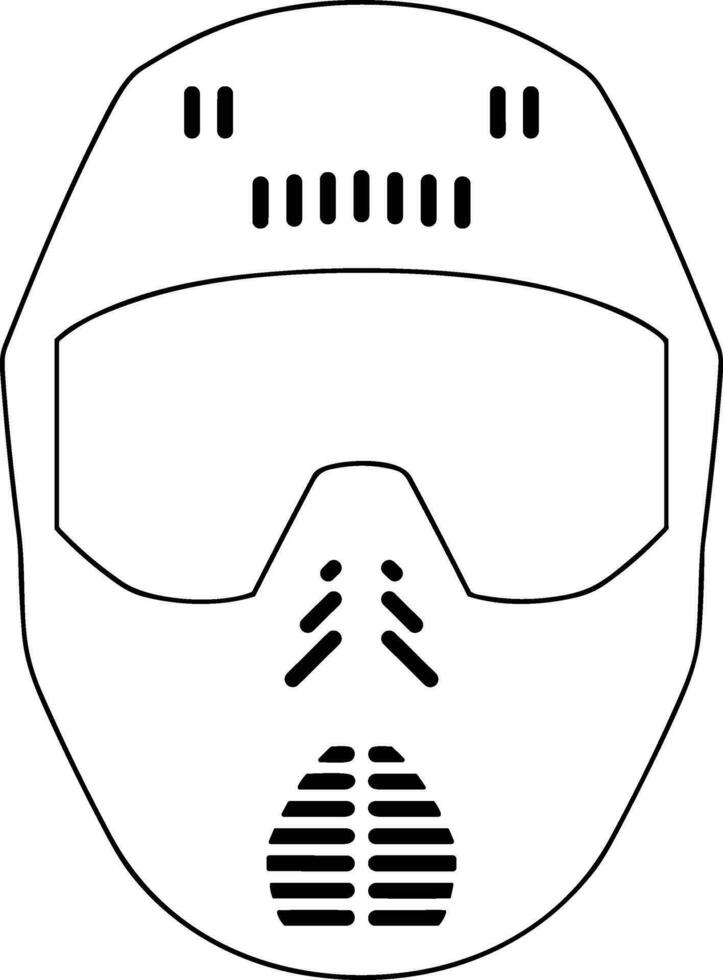 veiligheid helm icoon symbool beeld vector. illustratie van de hoofd beschermer industrieel ingenieur arbeider ontwerp beeld vector