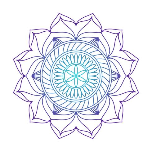 Mandala ornament vector afbeelding