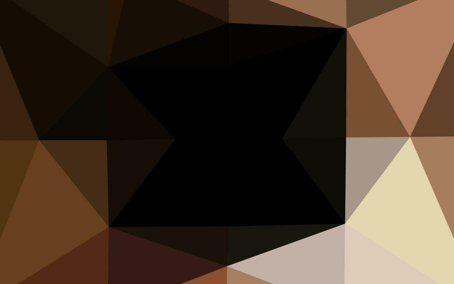 donkere zwarte vector wazig driehoek textuur.