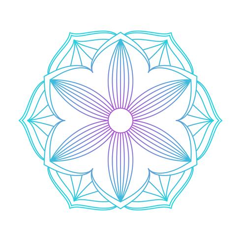 Mandala ornament vector afbeelding