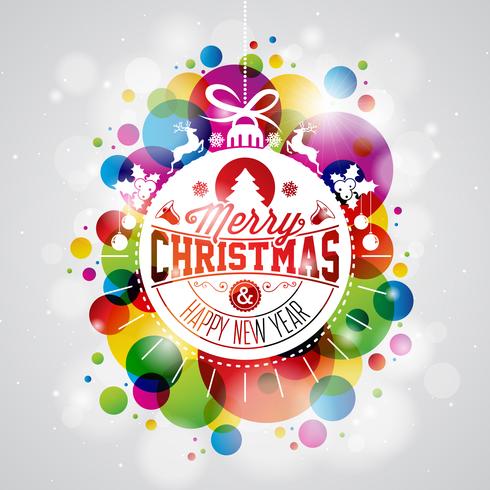 Merry Christmas Holiday illustratie vector