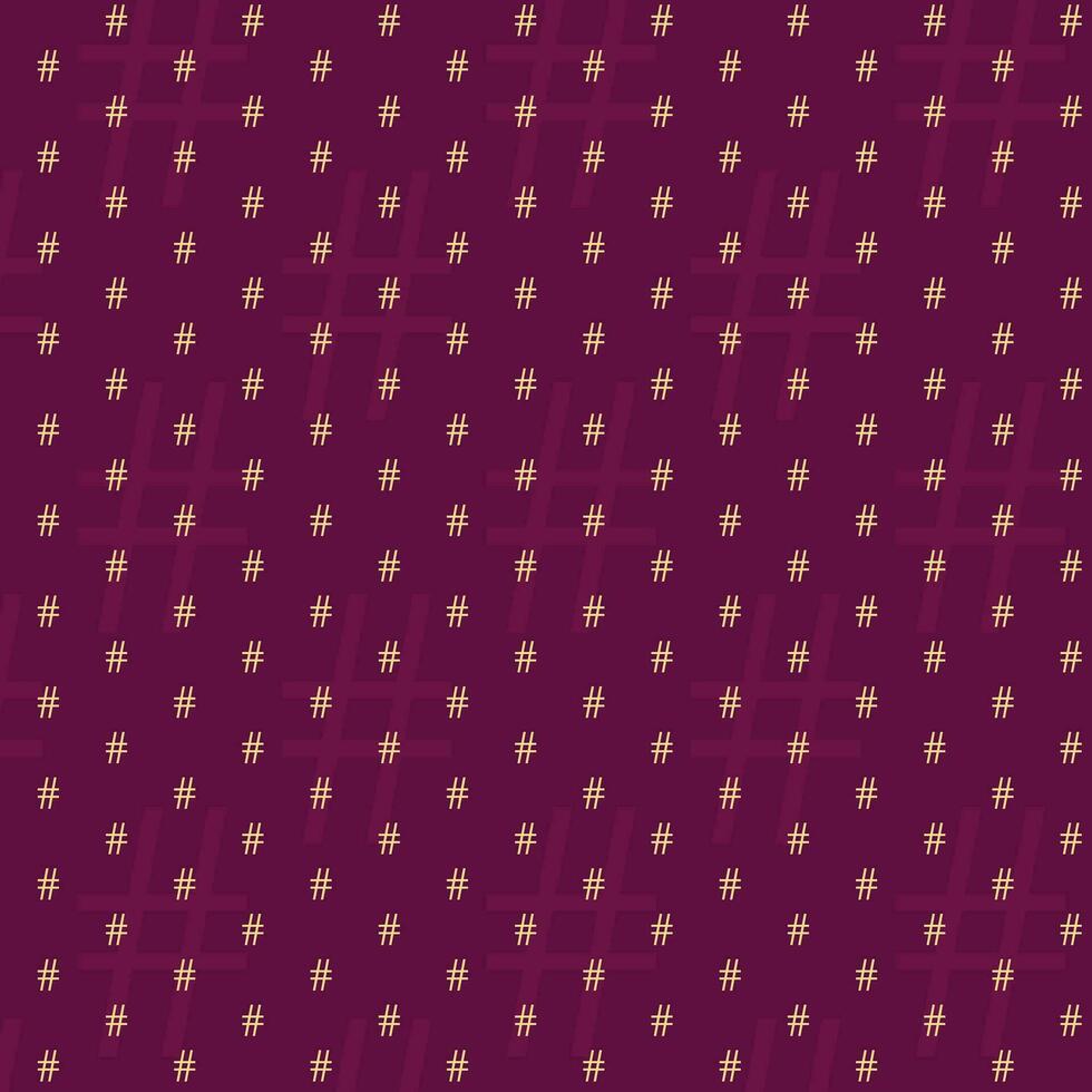 abstract naadloos meetkundig gekleurde achtergrond hekje patroon. vector